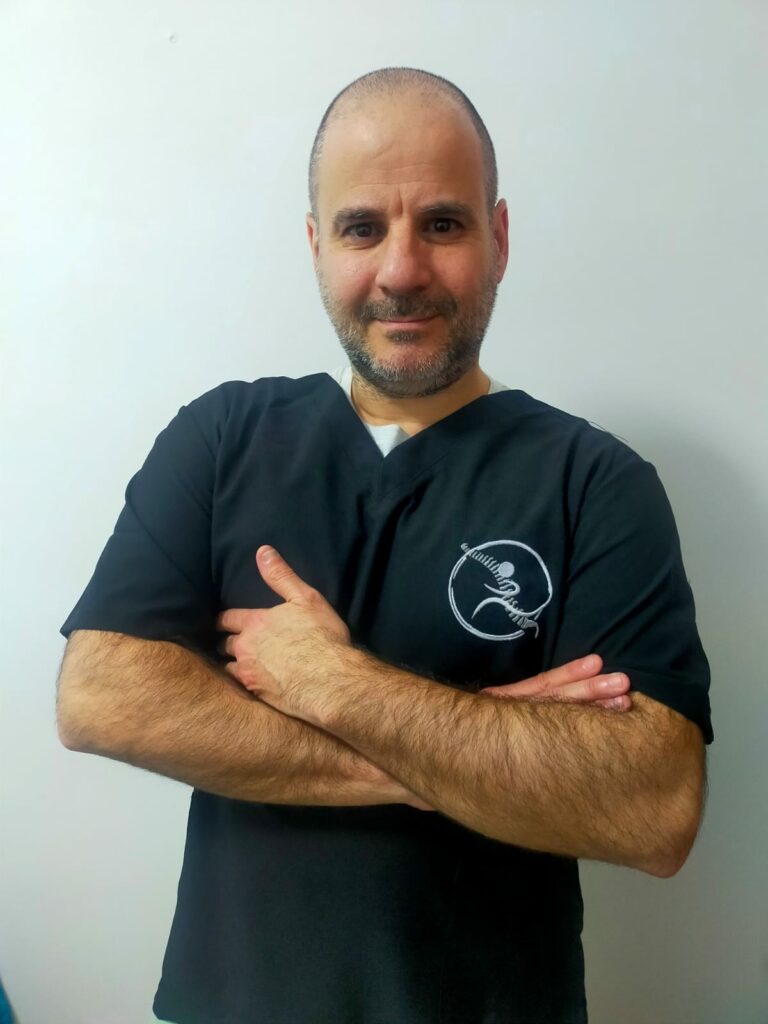 Ignasi Panisello, quiromasajista y osteópata